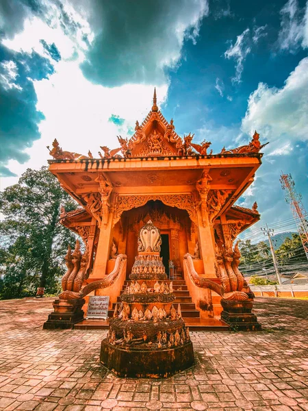 Wat Ratchathammaram Koh Samui, Tayland, Güneydoğu Asya