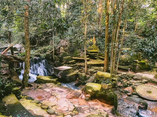 Jardín Mágico Secreto de Buda en koh Samui, Tailandia —  Fotos de Stock