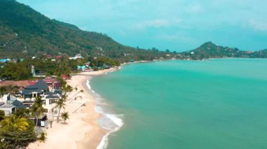 Koh Samui, Tayland 'daki sahil manzarası, Güneydoğu Asya