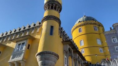 Portekiz, Avrupa 'da Sintra eyaletinde Pena Kalesi Girişi