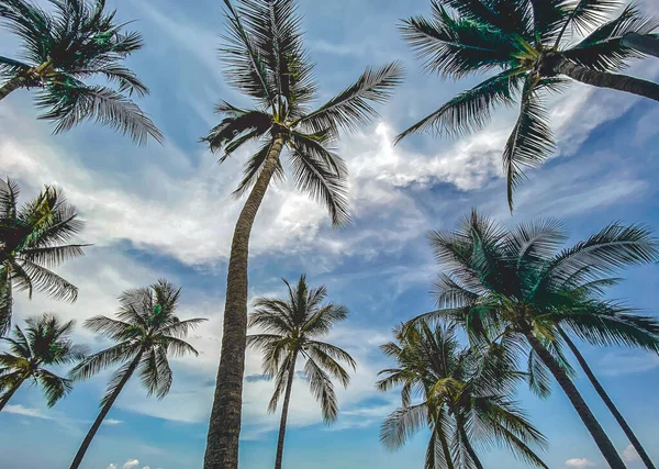 Vista de la playa de Jomtien durante el bloqueo covid, Pattaya, Chonburi, Tailandia —  Fotos de Stock