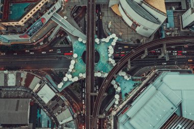 Bangkok Tayland 'dan Siyam ve Rachathewi manzarası