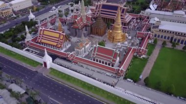 Tayland, Bangkok 'taki tapınak manzarası