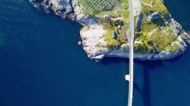 Norveç 'teki Lofoten adaları ve sahil manzarası