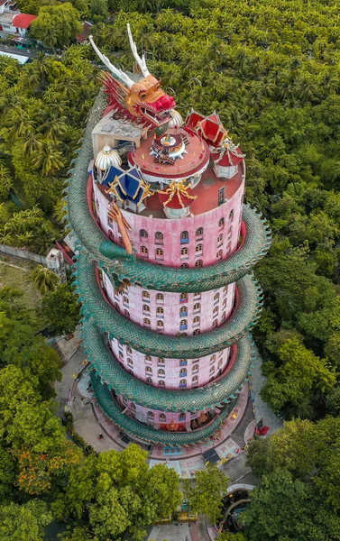 Dragon temple Wat Samphran in Nakhon Pathom, Ταϊλάνδη — Φωτογραφία Αρχείου