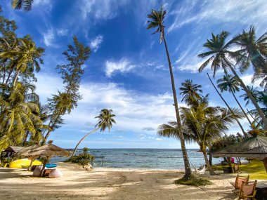 Koh Kood, Trat, Tayland 'da Saklanma Plajı
