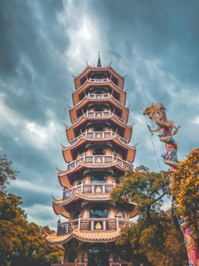 Che Chin Khor Tapınağı ve Pagoda, Çin Mahallesi, Bangkok, Tayland