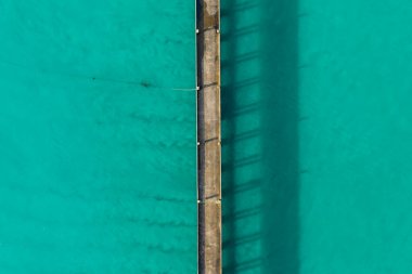 Mayom Köprüsü, batık ve boğulan tekneler Koh Chang, Trat, Tayland