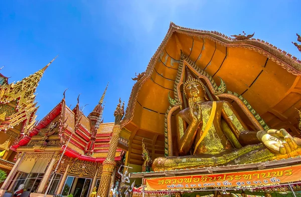 Wat Tham Khao Noi and Wat Tham Sua in Kanchanaburi, Thailand — Stock Photo, Image