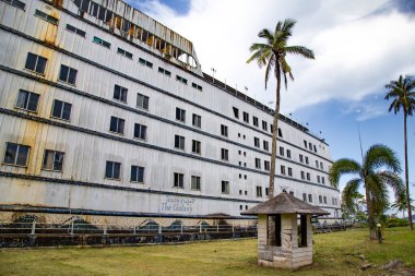 Terk Edilmiş Gemi Chalet, Grand Lagoona 'da Hayalet Gemi, Koh Chang, Trat, Tayland