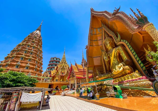 Wat Tham Khao Noi and Wat Tham Sua in Kanchanaburi, Thailand — Stock Photo, Image