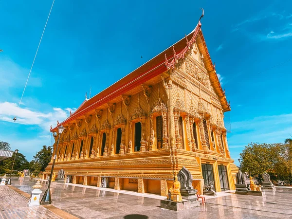 Wat Phra Sri Arn temple in Ratchaburi, Thailand — 图库照片