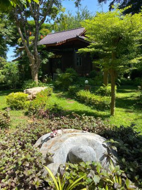 Shinto japanese park in Kanchanaburi, Thailand