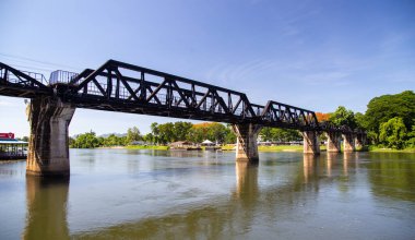 Kwai Nehri Köprüsü Kanchanaburi, Tayland