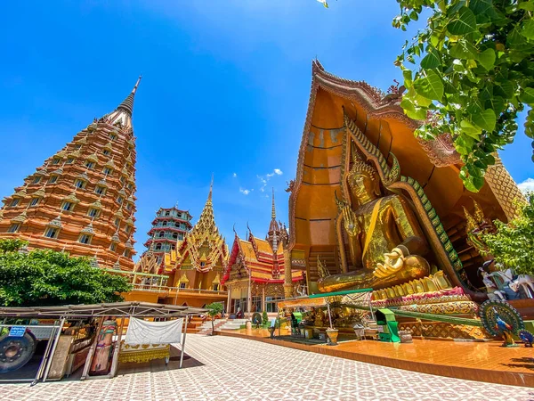 Wat Tham Khao Noi and Wat Tham Sua in Kanchanaburi, Thailand — Stock Photo, Image