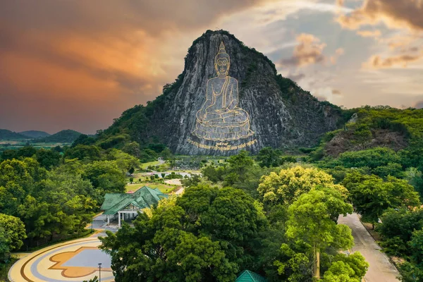 Hora Buddha v Pattaji, Chonburi, Thajsko — Stock fotografie