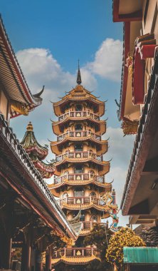 Che Chin Khor Tapınağı ve Pagoda, Çin Mahallesi, Bangkok, Tayland