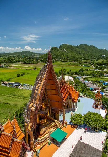 Wat Tham Khao Noi and Wat Tham Sua in Kanchanaburi, Thailand — Stock Photo, Image