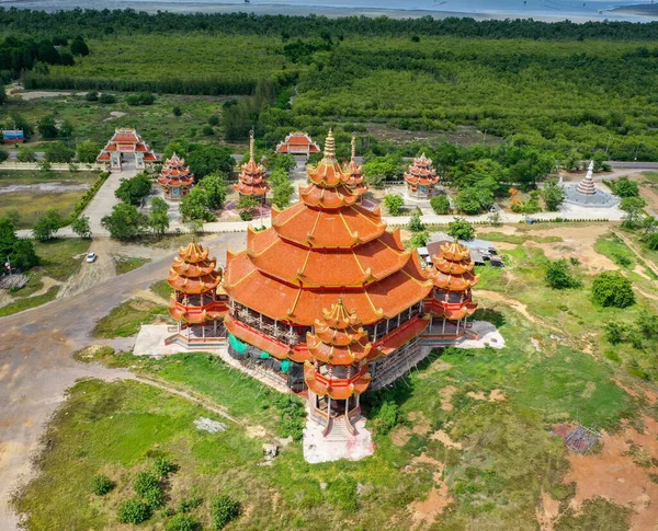 Wat Petch Suwan tempio cinese a Phetchaburi, Thailandia — Foto Stock