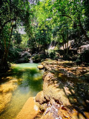 Pha Tad Şelalesi, Kanchanaburi, Tayland