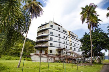 Terk Edilmiş Gemi Chalet, Grand Lagoona 'da Hayalet Gemi, Koh Chang, Trat, Tayland