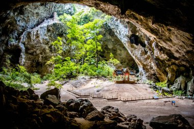 Phraya Nakhon Mağarası, Khua Kharuehat Pavillion Tapınağı Khao Sam Roi Yot Ulusal Parkı, Tayland Khiri Han