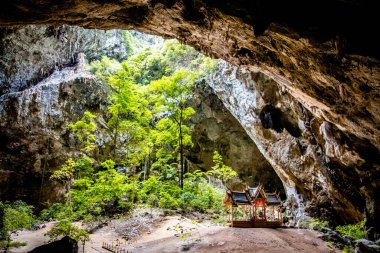 Phraya Nakhon Mağarası, Khua Kharuehat Pavillion Tapınağı Khao Sam Roi Yot Ulusal Parkı, Tayland Khiri Han