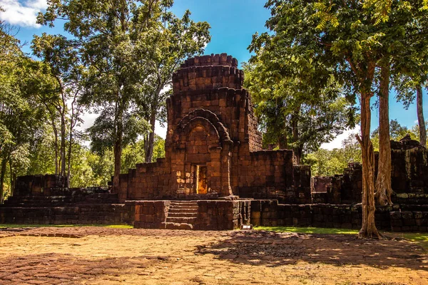 Parque Histórico Prasat Muang Singh, en el distrito de Sai Yok, Kanchanaburi, Tailandia — Foto de Stock
