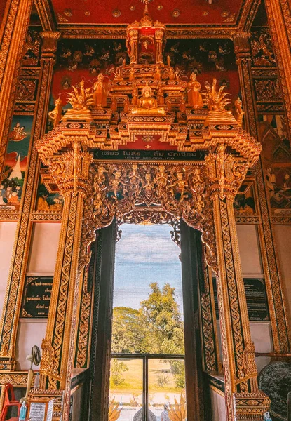 Wat Phra Σρι Arn ναός στο Ratchaburi, Ταϊλάνδη — Φωτογραφία Αρχείου