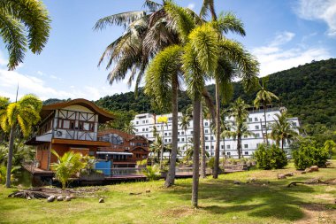 Terk Edilmiş Gemi Chalet, Grand Lagoona 'da Hayalet Gemi, Koh Chang, Trat, Tayland