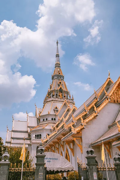 Wat Sothon Wararam Worawihan en Chachoengsao, Tailandia — Foto de Stock