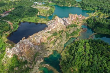Chanthaburi, Tayland 'daki Büyük Kanyon Nong Bu.