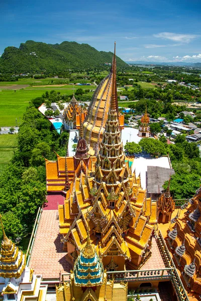 Wat Tham Khao Noi and Wat Tham Sua in Kanchanaburi, Thailand — Stock Photo, Image