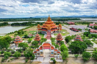 Wat Petch Suwan Çin tapınağı Phetchaburi, Tayland