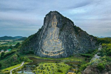 Pattaya 'daki Buda Dağı, Chonburi, Tayland
