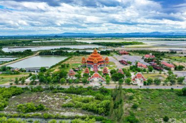 Wat Petch Suwan Çin tapınağı Phetchaburi, Tayland
