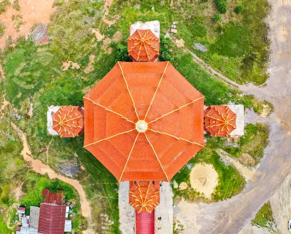 Wat Petch Suwan китайский храм в Phetchaburi, Таиланд — стоковое фото