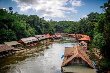 Sai Yok Lek Şelalesi Sai Yok Ulusal Parkı, Kanchanaburi, Tayland