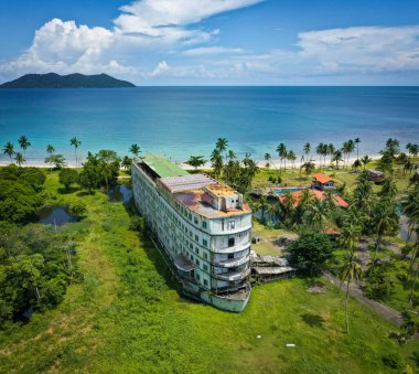Terk Edilmiş Gemi Chalet, Grand Lagoona 'da Hayalet Gemi, Koh Chang, Trat, Tayland