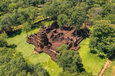 Prasat Muang Singh Tarihi Parkı, Sai Yok Bölgesi, Kanchanaburi, Tayland