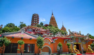 Wat Tham Khao Noi ve Wat Tham Sua, Kanchanaburi, Tayland