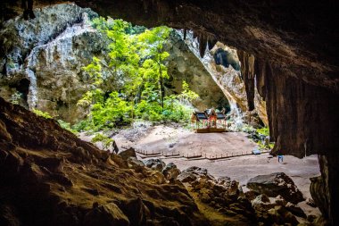 Phraya Nakhon Mağarası, Khua Kharuehat Pavillion Tapınağı Khao Sam Roi Yot Ulusal Parkı, Tayland Khiri Han