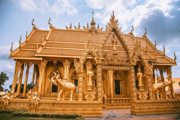 Wat Paknam Jolo Chachoengsao, Tayland 'da — Stok fotoğraf