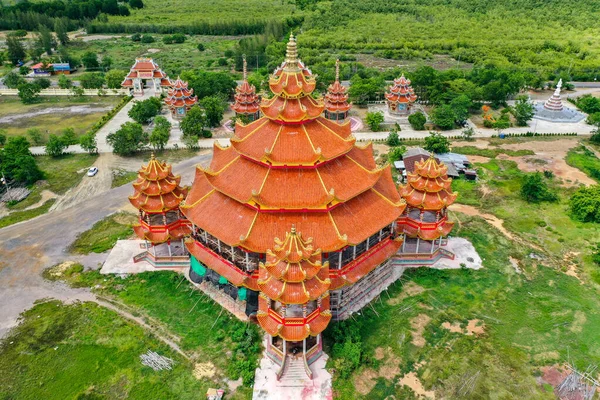 Wat Petch Suwan templo chinês em Phetchaburi, Tailândia — Fotografia de Stock