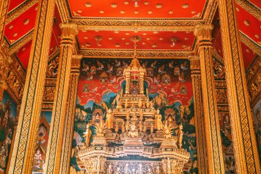 Wat Phra Sri Arn tapınağı Ratchaburi, Tayland