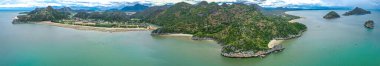 Bang Pu plajı, Sam Roi Yot Ulusal Parkı Tayland 'daki Khiri Han Parkı.