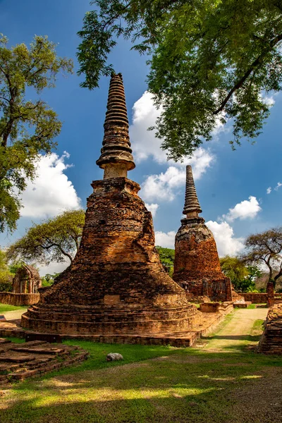 Phra Nakhon Si Ayutthaya 'da Wat Phra Si San — Stok fotoğraf