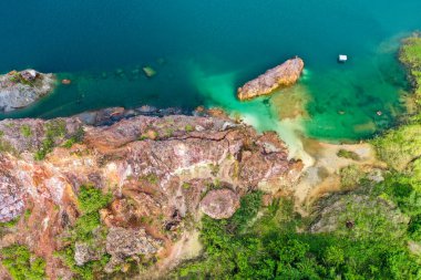 Chanthaburi, Tayland 'daki Büyük Kanyon Nong Bu.