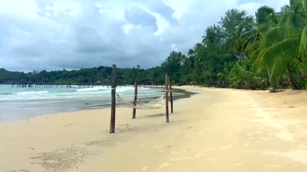 Bang Bao, Siam Beach w Koh Kood, Trat, Tajlandia — Wideo stockowe