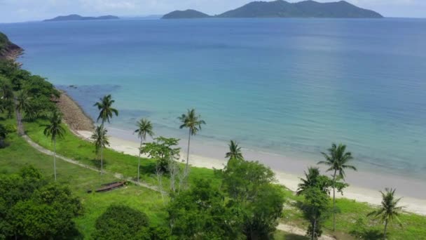 Chalet para barcos abandonados, Barco Fantasma en Grand Lagoona, Koh Chang, Trat, Tailandia — Vídeo de stock